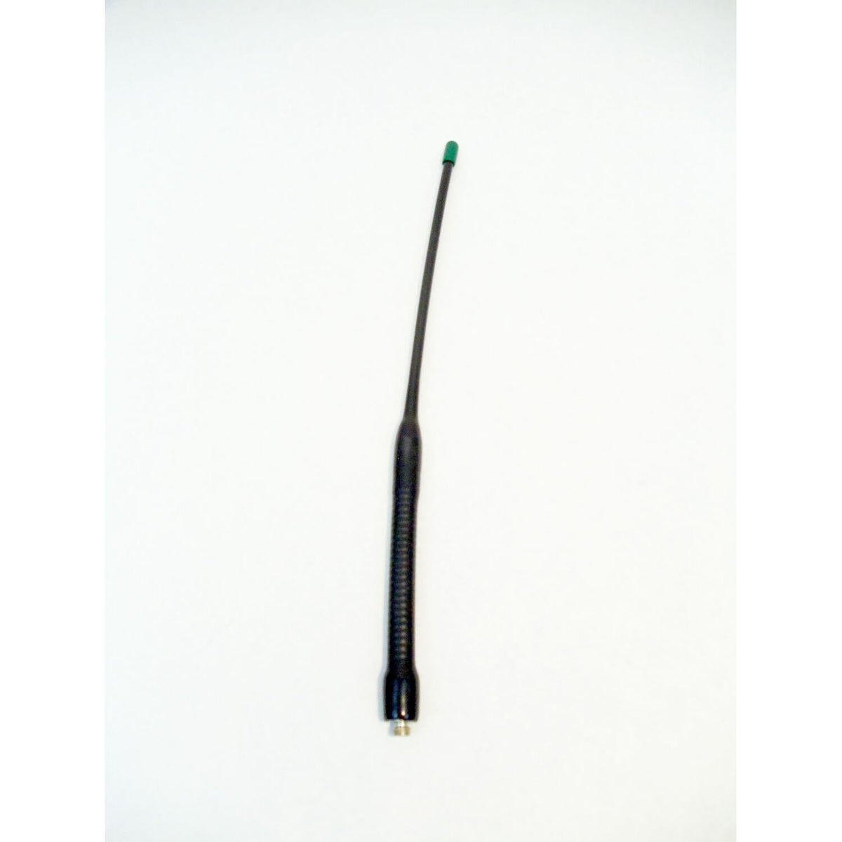 Larsen KD2142HQ 10" Tall 142mhz 1/4 Wave Helical Rubber Kulduckie With 1/4 - 32 X3/16" Threads  (green Cap) Larsen