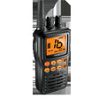 Uniden MHS75 Submersible Compact Handheld Vhf Marine Radio With Orange Backlit Keypad & Lcd Display Uniden