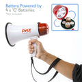 Pyle PMP37LED  Pro Megaphone with Siren/Talk/LED light Pyle