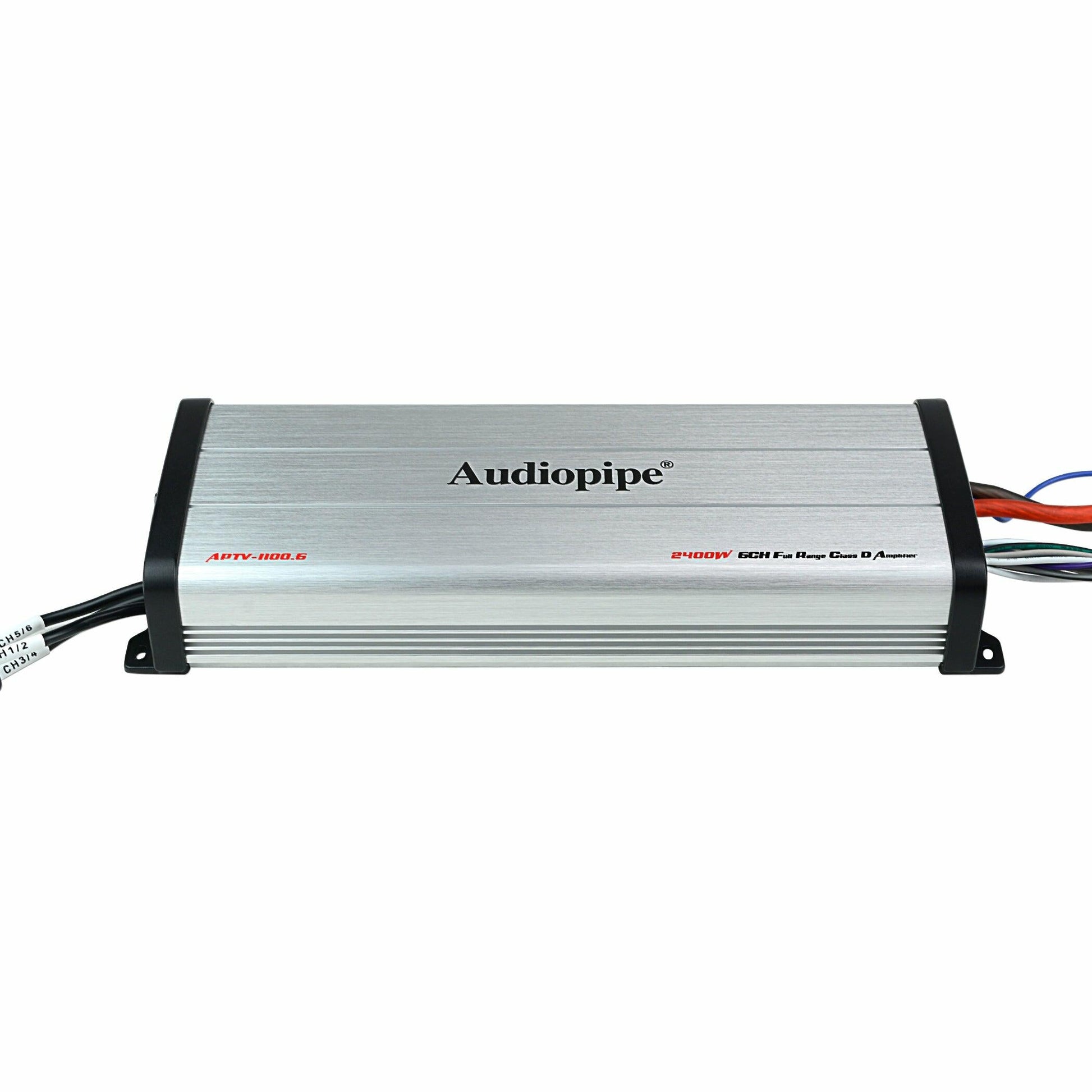 Audiopipe APTV-1100.6 - 6CH Full Range Class D Amplifier Audiopipe