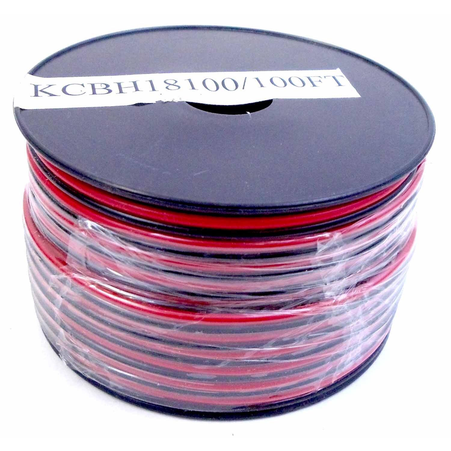 Kalibur KCBH18100 18 Gauge Red/black Zip Wire 100' Roll Kalibur