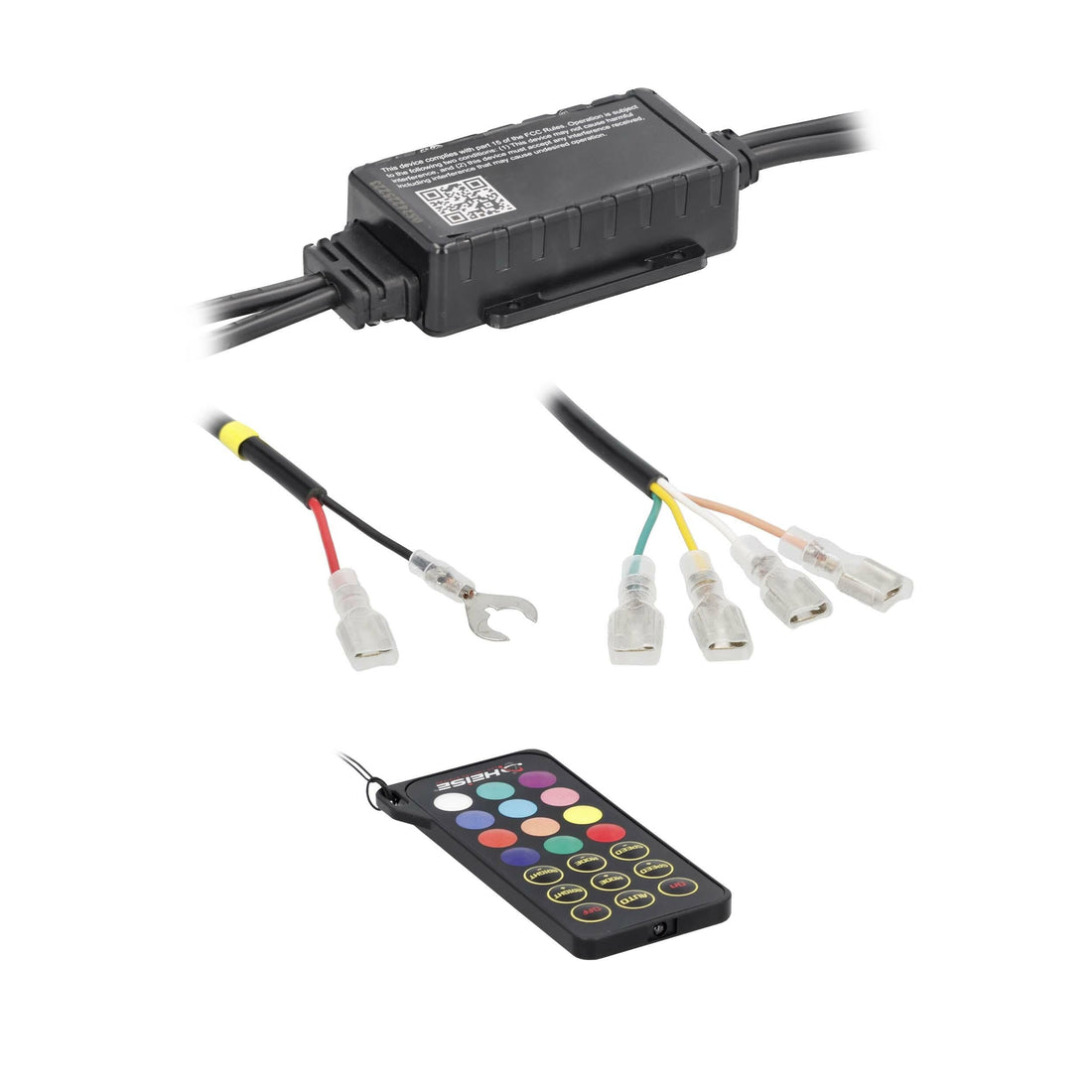 Heise RGB1-UNDGLED 4-Piece RGB LED Underglow Kit HEISE LED Lighting Systems