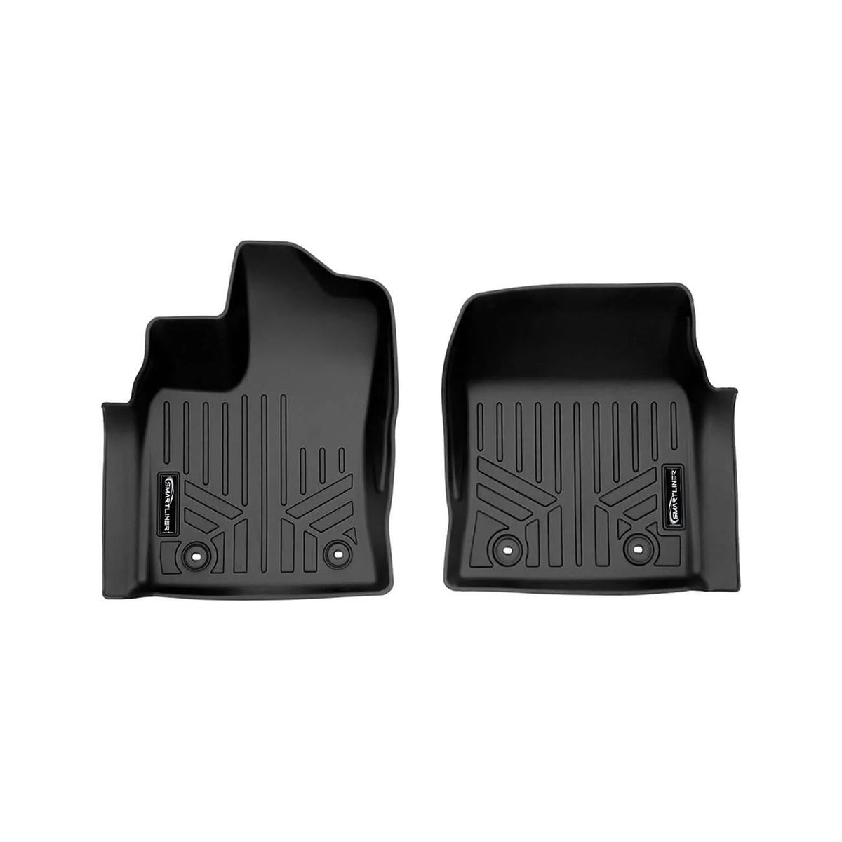 Smartliner SA0593/B0593 Smartliner Floor Liners Front/2nd Row 2022–2025 Toyota Tundra Crewmax Cab (Black) SMARTLINER