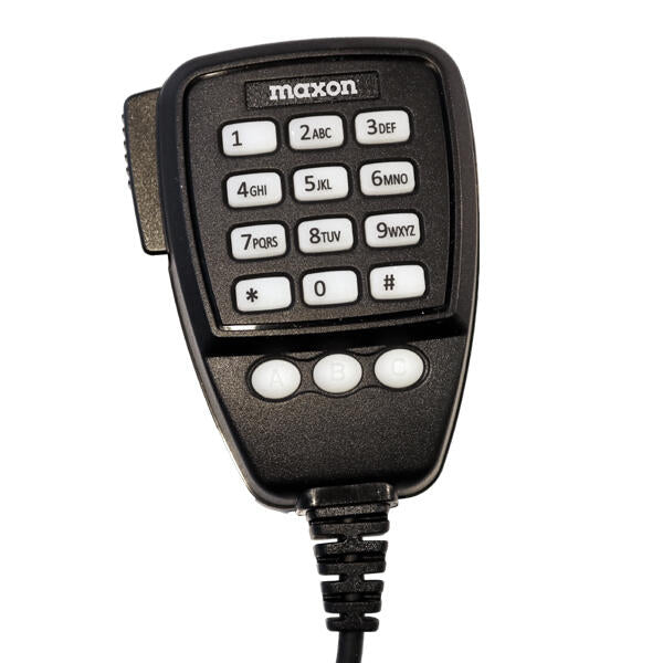 Maxon ACC800DT Heavy Duty Dtmf Touch Tone Microphone For The Tm2000 & Tm8000 Radio Maxon