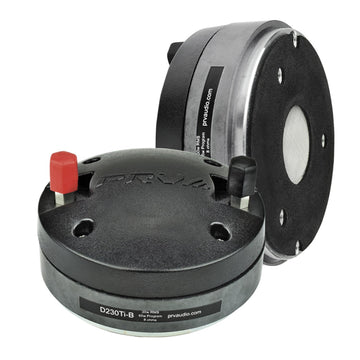 PRV Audio D230Ti-B 1" EXIT PRO AUDIO TITANIUM COMPRESSION DRIVER (Each)
