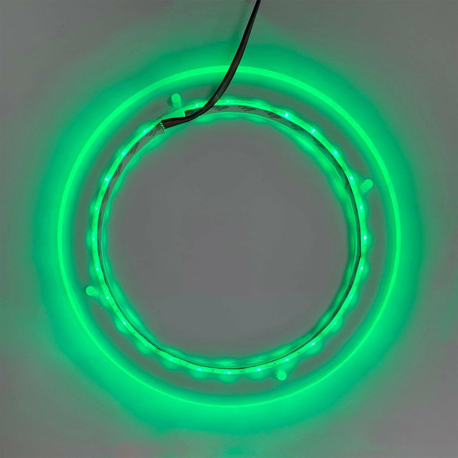 Audiopipe NL-RI1050WH RGB LED Speaker Ring (Pair) Audiopipe