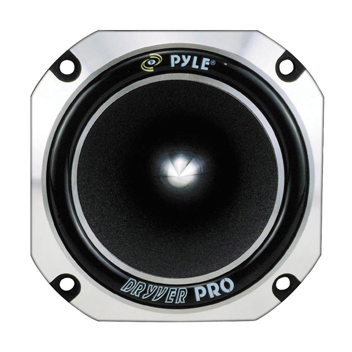Pyle PDBT28  Chrome heavy Duty titanium tweeter 300W max  (Each) Pyle