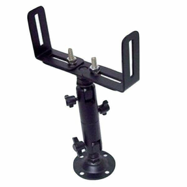 Workman C526PED Heavy Duty 6" Pedestal Mount with Mounting Bracket, Adjustable from 5in to 8 5/8in Wide w/ Quick Release Bandit