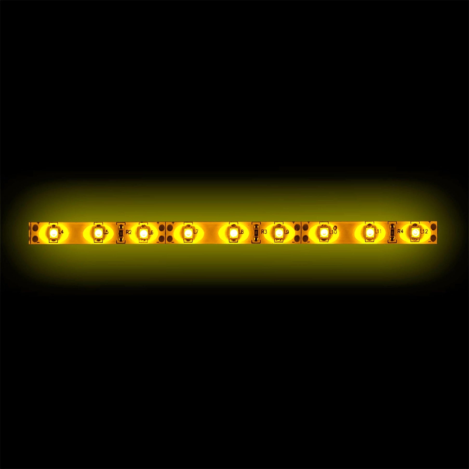 Heise HE-A535 3528 Amber Light Strip - 5 Meter, 60 LED, Bulk Heise