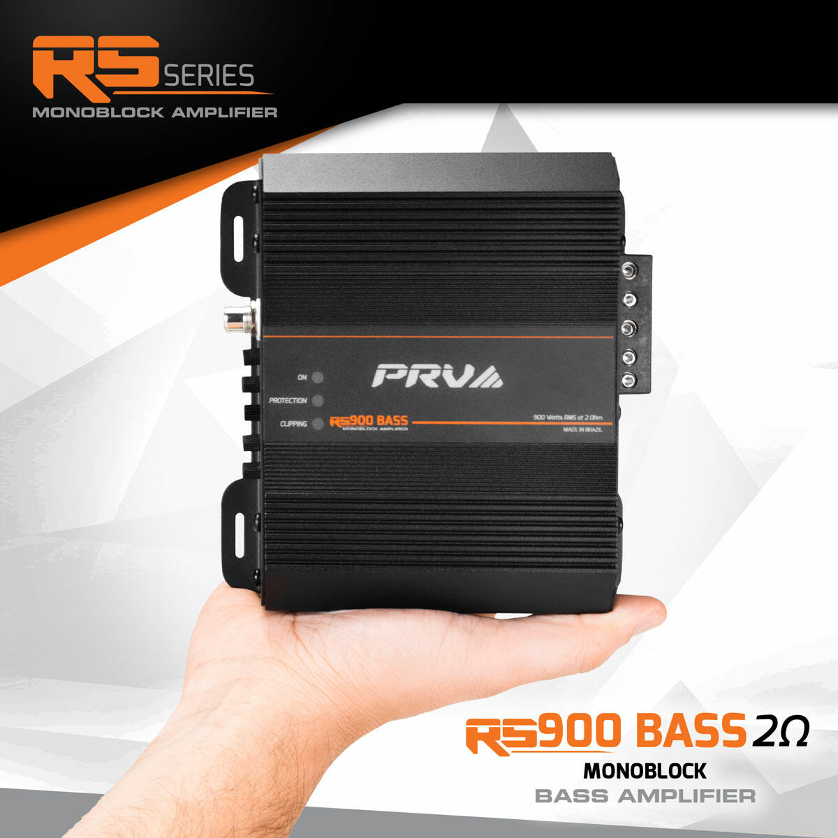 PRV Audio RS900 BASS 2 Ohm 1 Channel Monoblock Amplifier PRV Audio