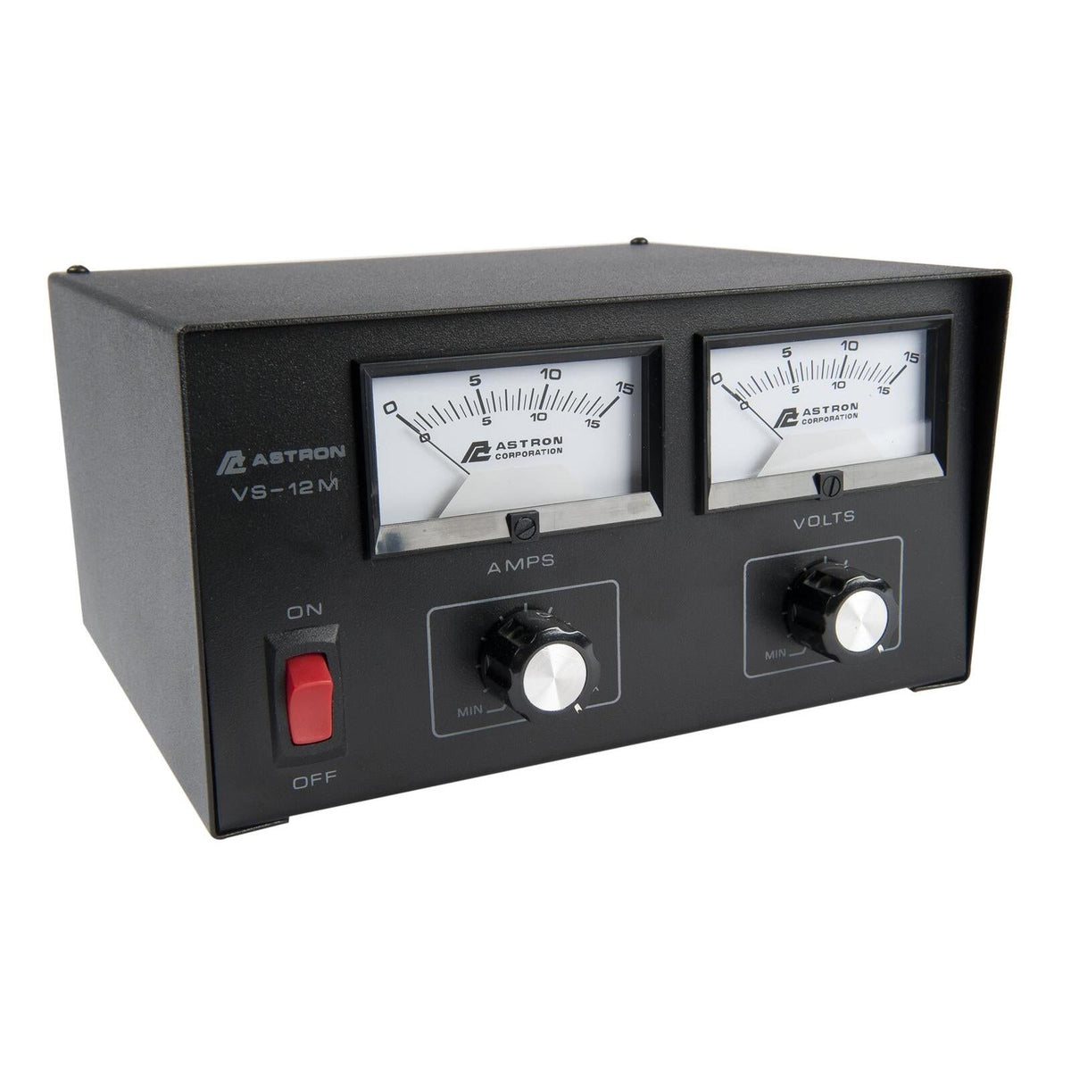 Astron VS12M 12 Amp Variable Desktop Power Supply With Meters Astron
