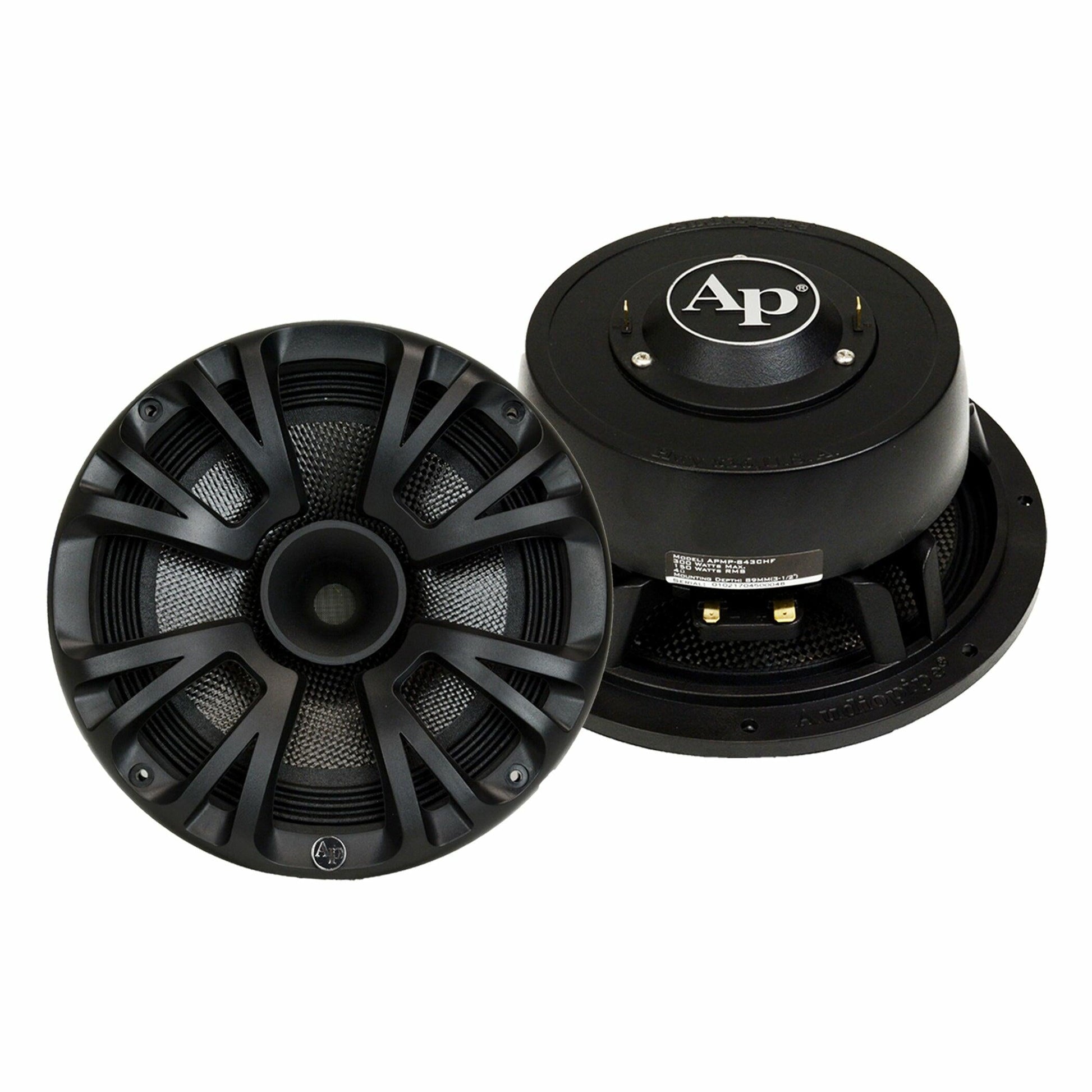 Audiopipe APMP-843CHF 300 Watts Compression Midrange Loudspeaker (APMP-843CHF) (Each) Audiopipe