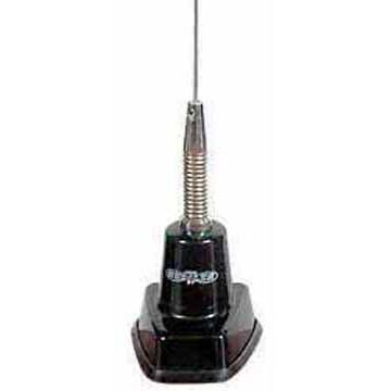 Hustler RQT 42" Black Trunk Mount CB Antenna With Shock Spring & 16 Feet Of Coax Cable Hustler