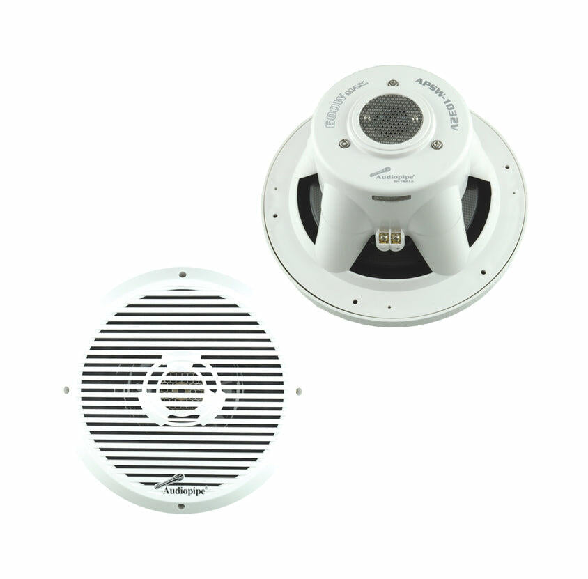 Audiopipe APSW-1032V 10 Marine Subwoofer Audiopipe
