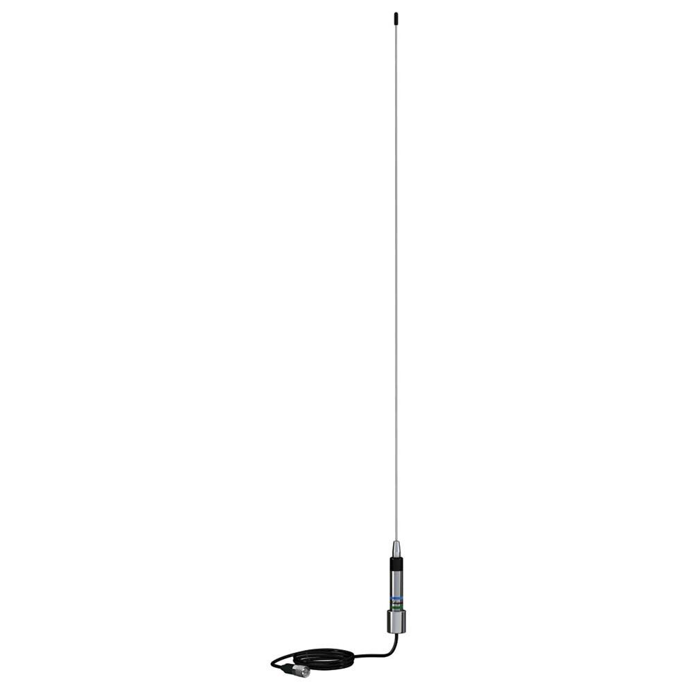 Shakespeare 5250  Low Profile 1/2 Wave Vhf 36" Stainless Steel Whip Antenna with 15' RG58, PL259 (5250) Shakespeare