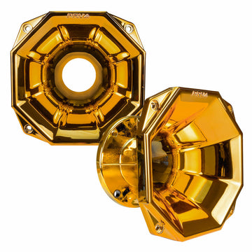 PRV Audio WGP14-50X GOLD CR 2" Exit Horns Waveguides  (Gold)
