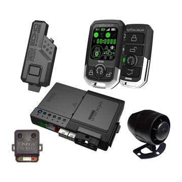 Excalibur Alarms AL-2085-3DB Car Alarm/Remote Start with Color LCD 2-Way Remote 3000FT Range Excalibur Alarms