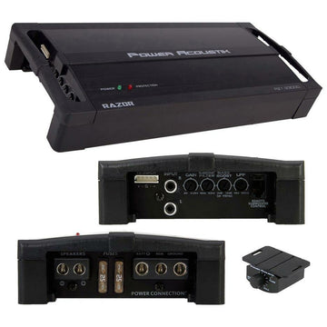 Power Acoustik RZ1-2300D  Class D Mono Block 2300W Max Amplifier Power Acoustik