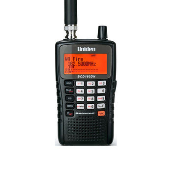 Uniden BCD160DN Digital 1,000 Channel Narrow Band Hand Held Scanner With S.a.m.e. Weather Alert Uniden