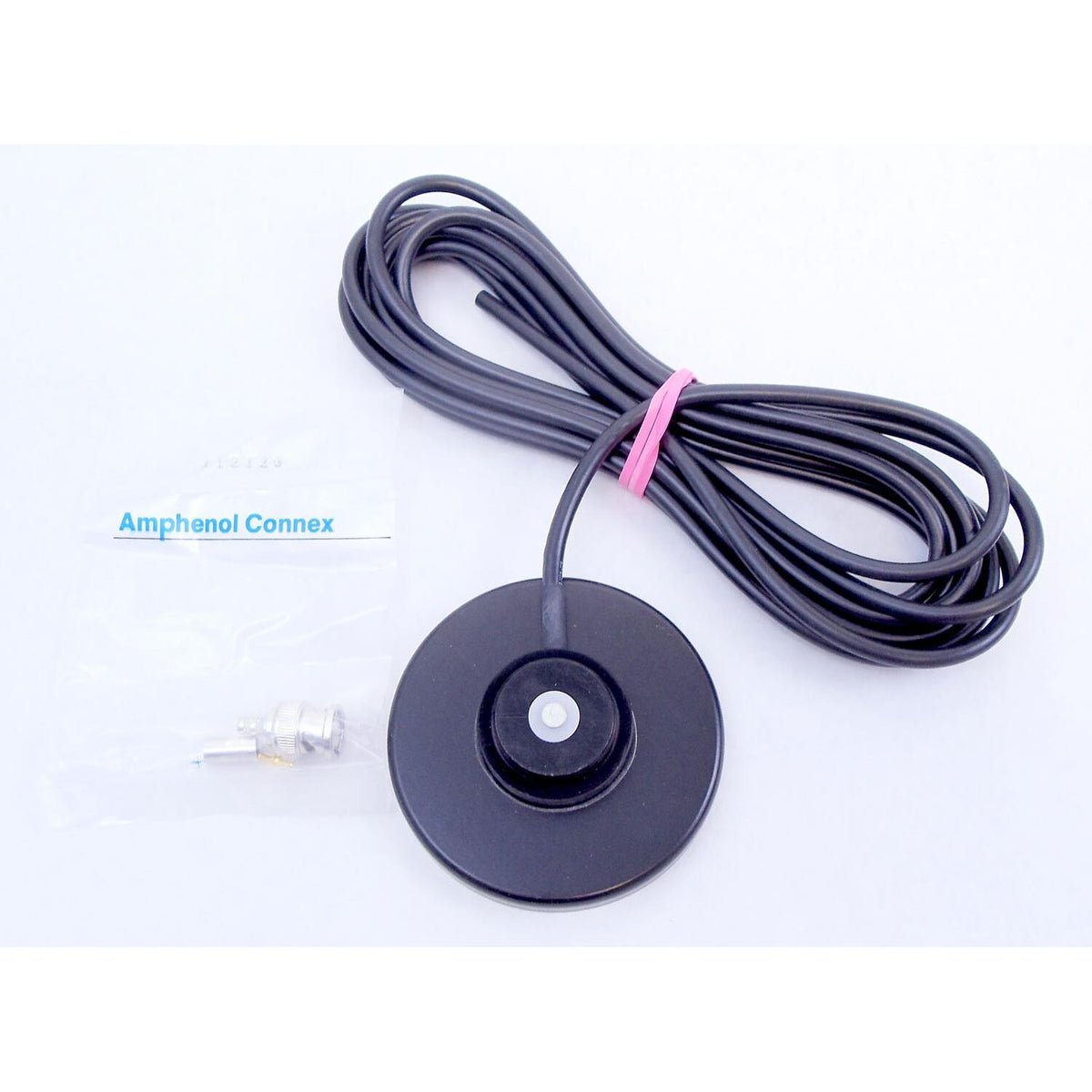 PCTEL/Maxrad BGBN Maxrad - 3-1/4" Black 3/4" Nmo Magnet Mount With 12' Rg58u Coax Cable & Loose Bnc Connector PCTEL/Maxrad