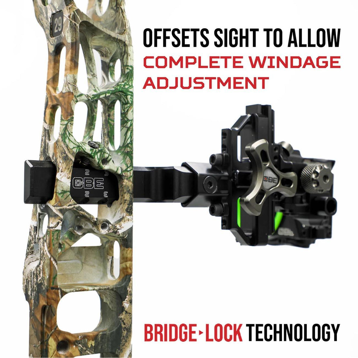 CBE CBEACBLD  Sights Bridge-Lock Sight Conversion Bar CBE
