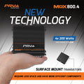 PRV Audio MDX800.4 2 Ohm 4 Channel Full Range Amplifier PRV Audio