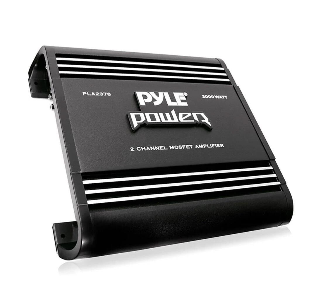 Pyle PLA2378  2 Channel Amplifier 480W RMS/2000W MAX Pyle