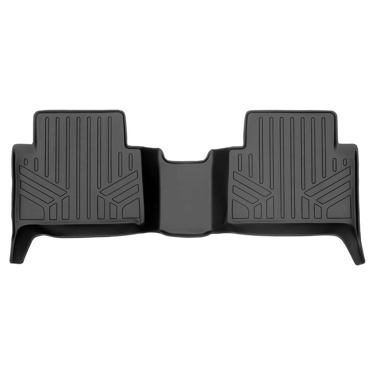 Smartliner SA0164/B0164 Smartliner Front/2nd Row Floor Liners '15-'22 Chevy Colorado Crew Cab/GMC Canyon Crew Cab (Black) SMARTLINER
