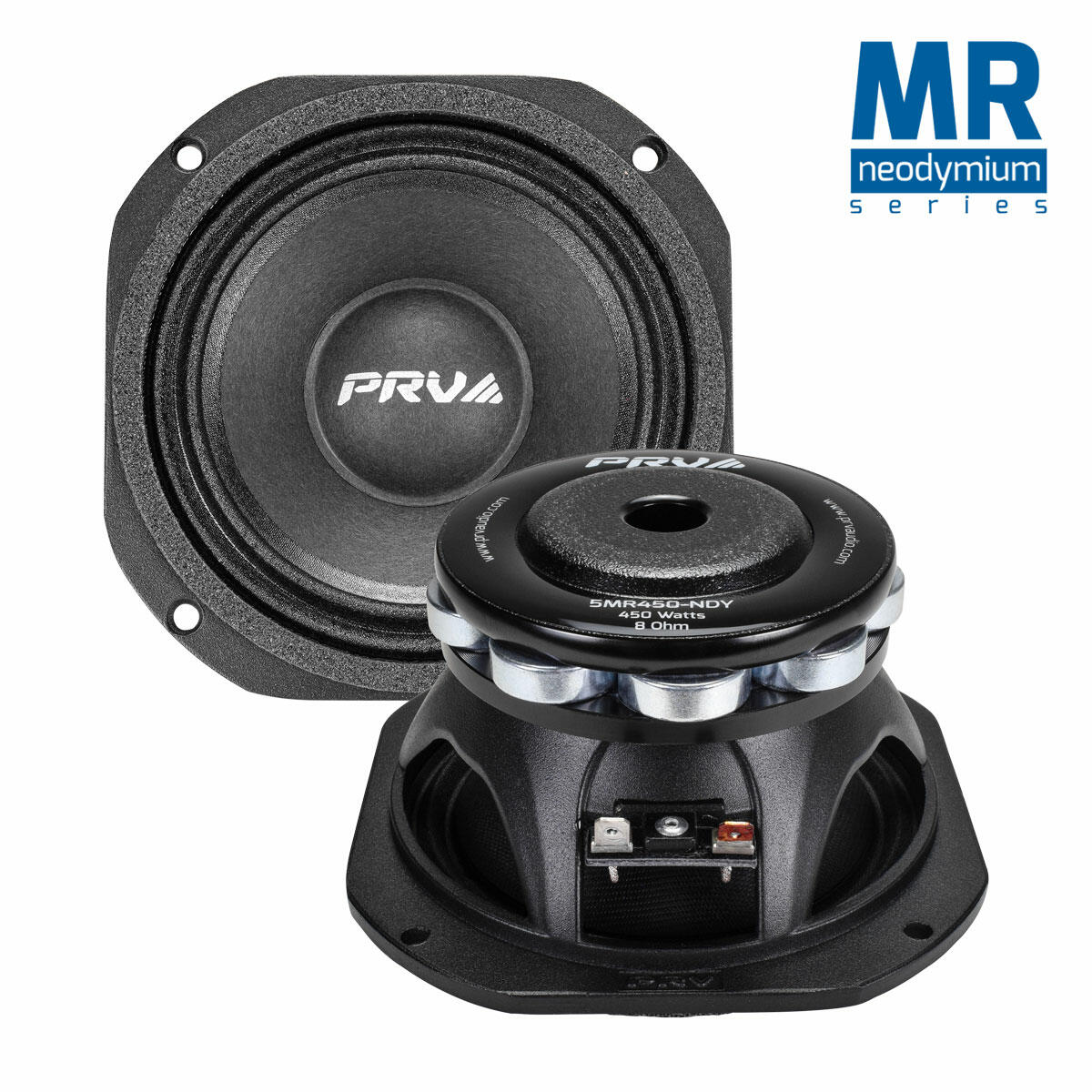 PRV Audio 5MR450-NDY 5.25" NEODYMIUM MIDRANGE LOUDSPEAKER (Each) PRV Audio