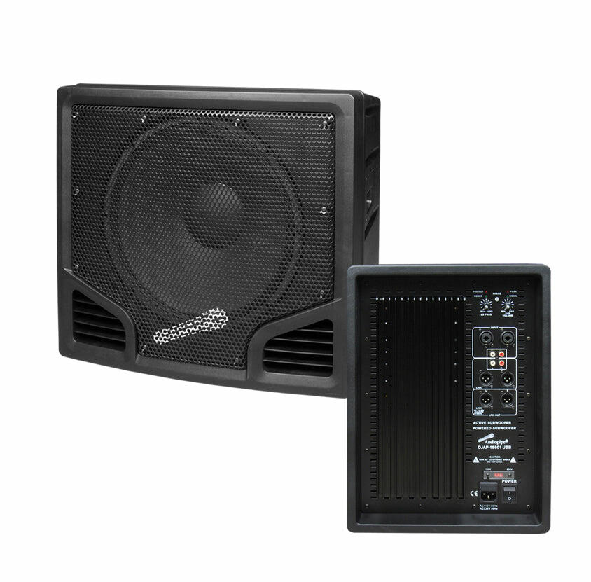 Audiopipe DJAP-18601 18" Professional Active Loudspeaker (DJAP-18601) Audiopipe