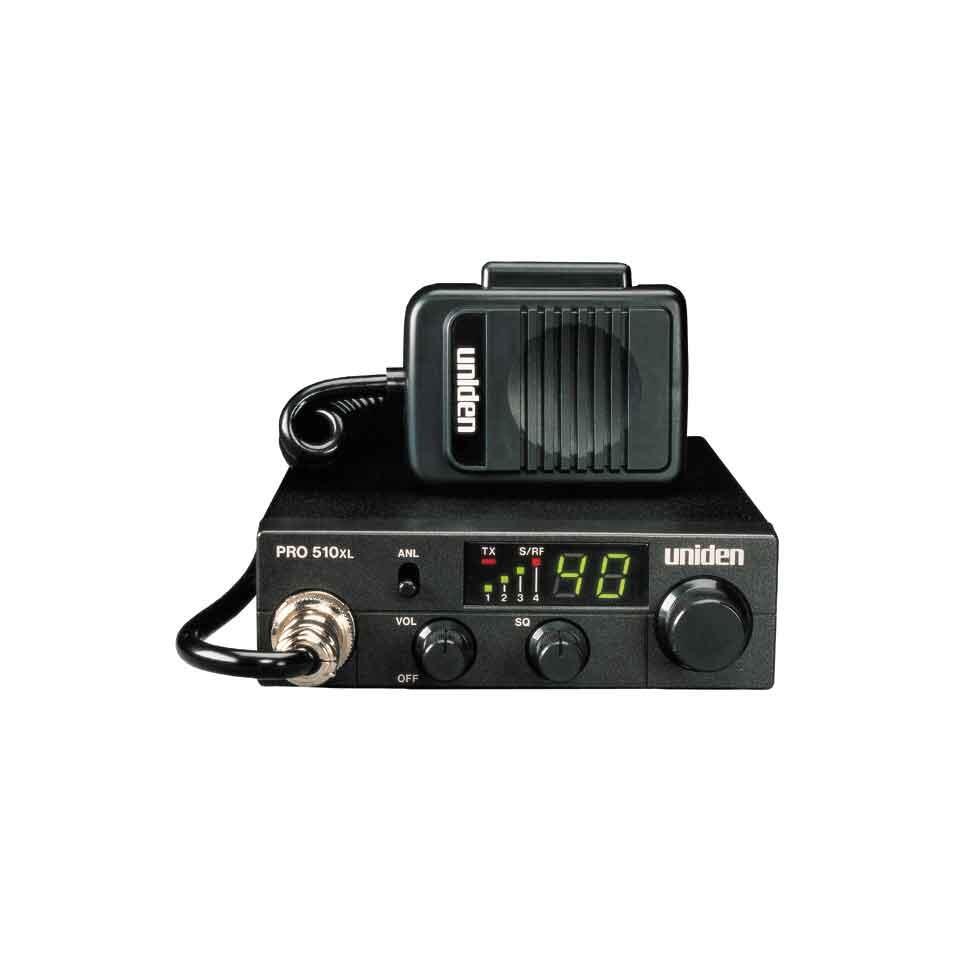 Uniden PRO510XL Compact 40 Channel CB Radio With Anl Filter Uniden