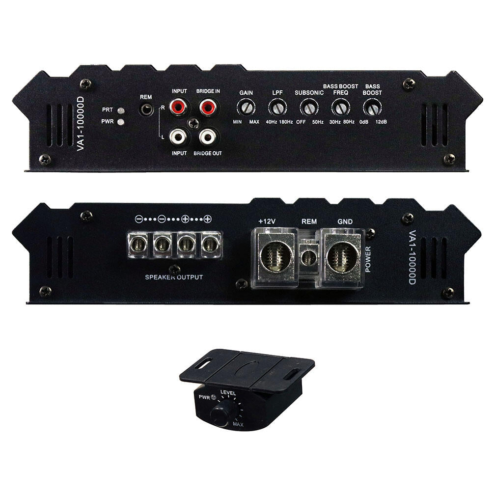 Power Acoustik VA1-10000D  Vertigo Series Monoblock Amplifier 10000W Max Power Acoustik