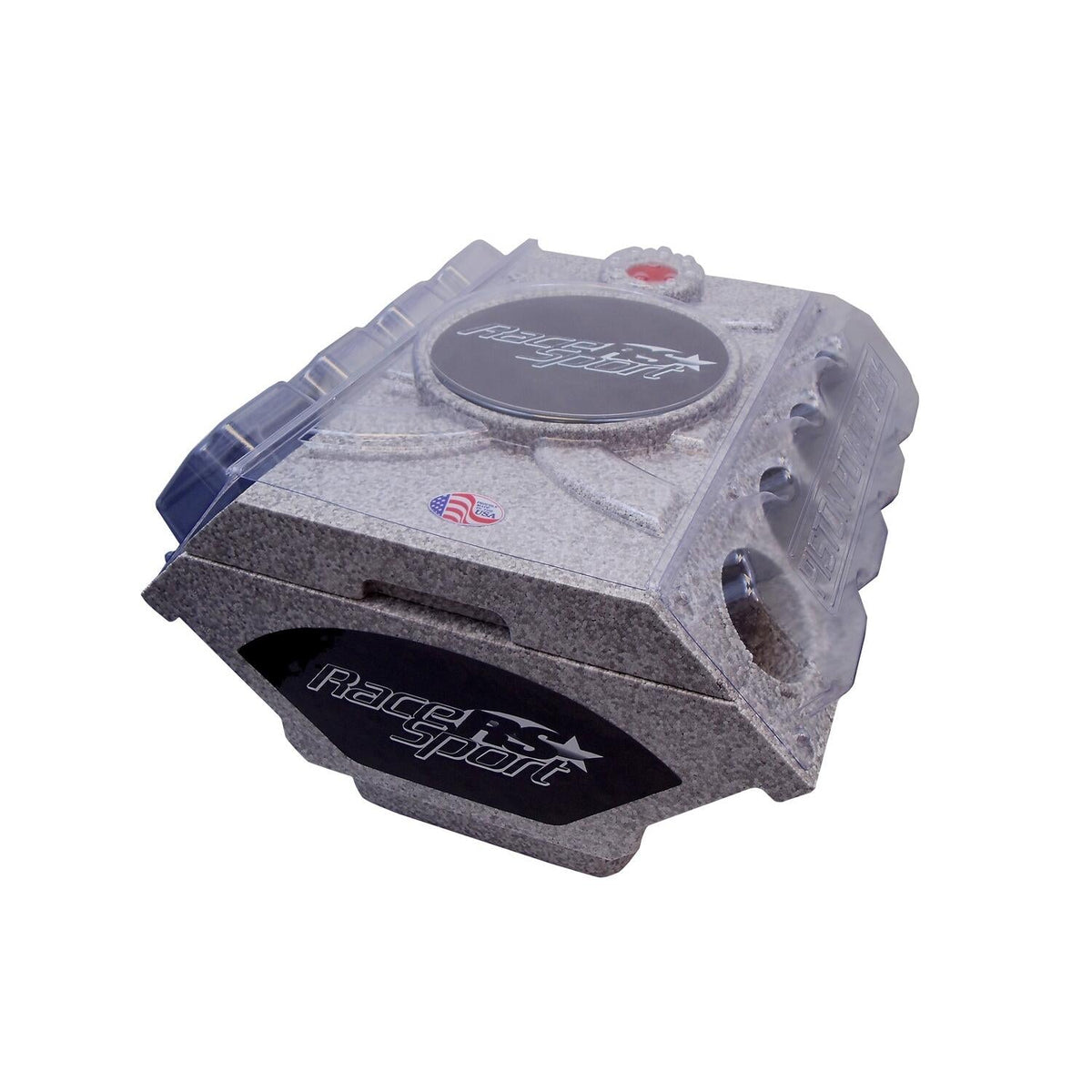 Race Sport RSV8COOLER V8 Novelty Stryofoam Cooler Holds Up To 12 Cans & Has A  Sound Chip That Plays "start Your Engines" When Activated Race Sport
