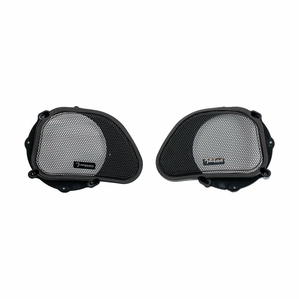 Diamond Audio DHDRG13 1998-2013 Harley Davidson Road Glide Fairing Grills W/Diamond Logo (Pair) - DHDRG13 Diamond