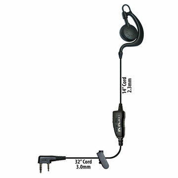 Klein Electronics - BLACKBOXAGENTK1 - Klein - Blackboxagentk1 Single-wire Earpiece With Earloop... Klein