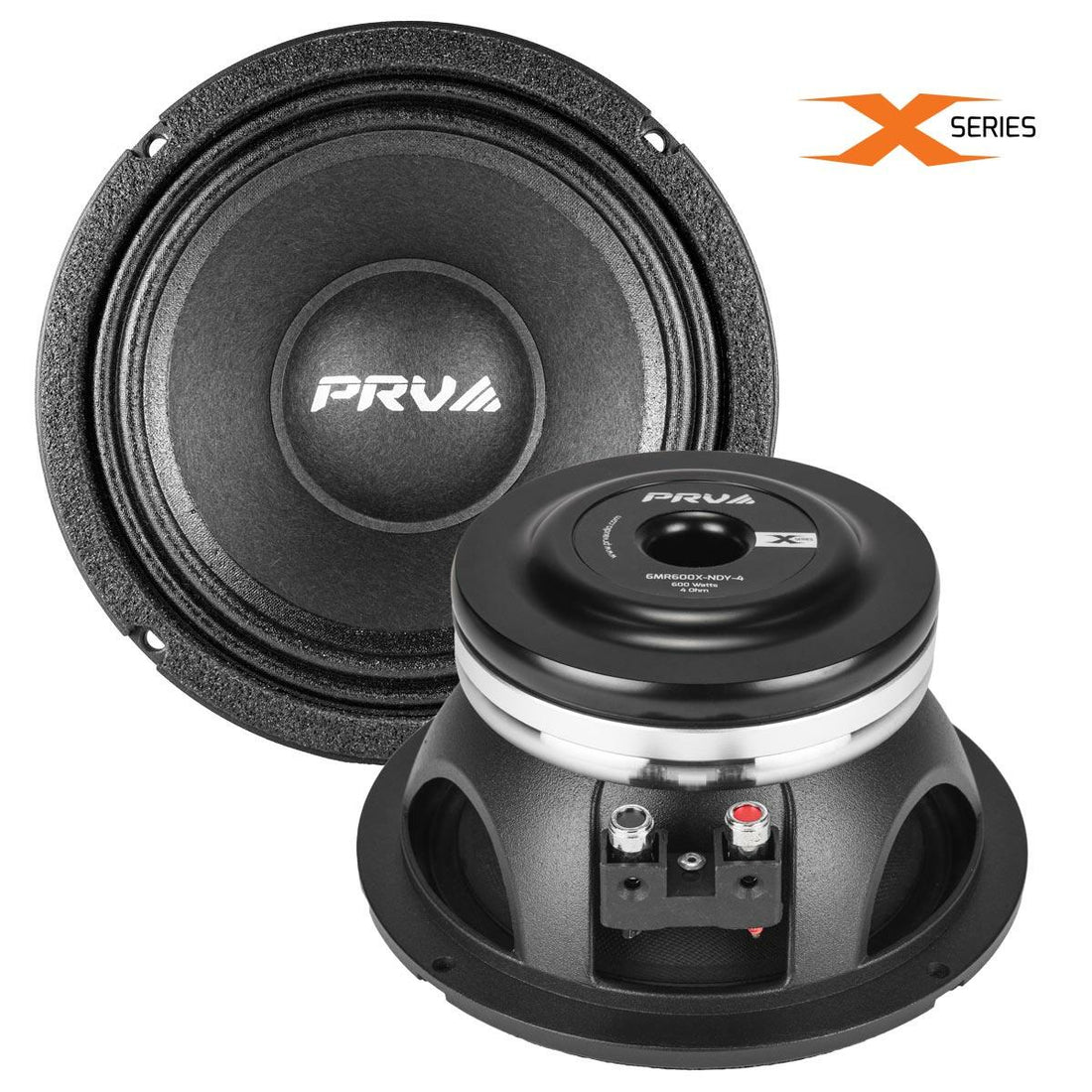 PRV Audio 6MR600X-NDY-4 6.5" NEODYMIUM MIDRANGE LOUDSPEAKER (Each) PRV Audio
