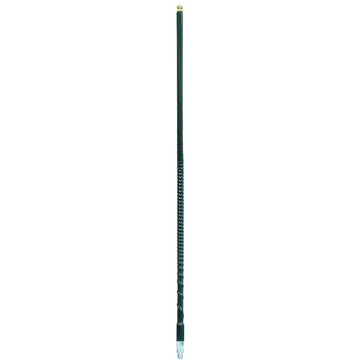 Firestik TM4-B Mach-10 900 Watt 4' Tall 5/8 Wave 10 Meter (28.300 - 28.500) Tuneable Tip Antenna In Black Firestik