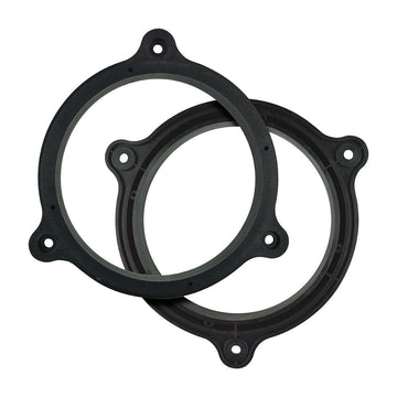 Audiopipe RINGPVCNI6  - Nissan 6.5" Factory to Aftermarket Speaker Adapter Kit Audiopipe