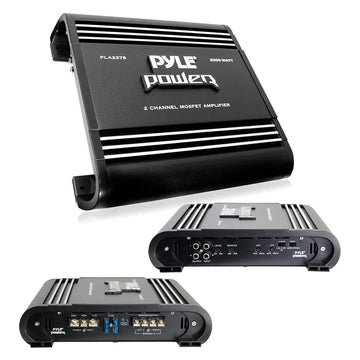 Pyle PLA2378  2 Channel Amplifier 480W RMS/2000W MAX Pyle