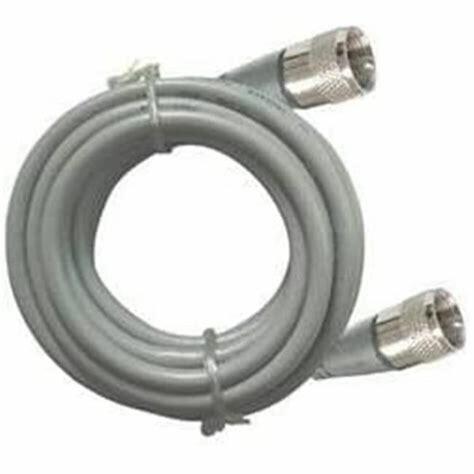 Workman 8X-18-PL-PL-A 18' RG8X 95% Shield Coax With SOLDERED Ends Bandit