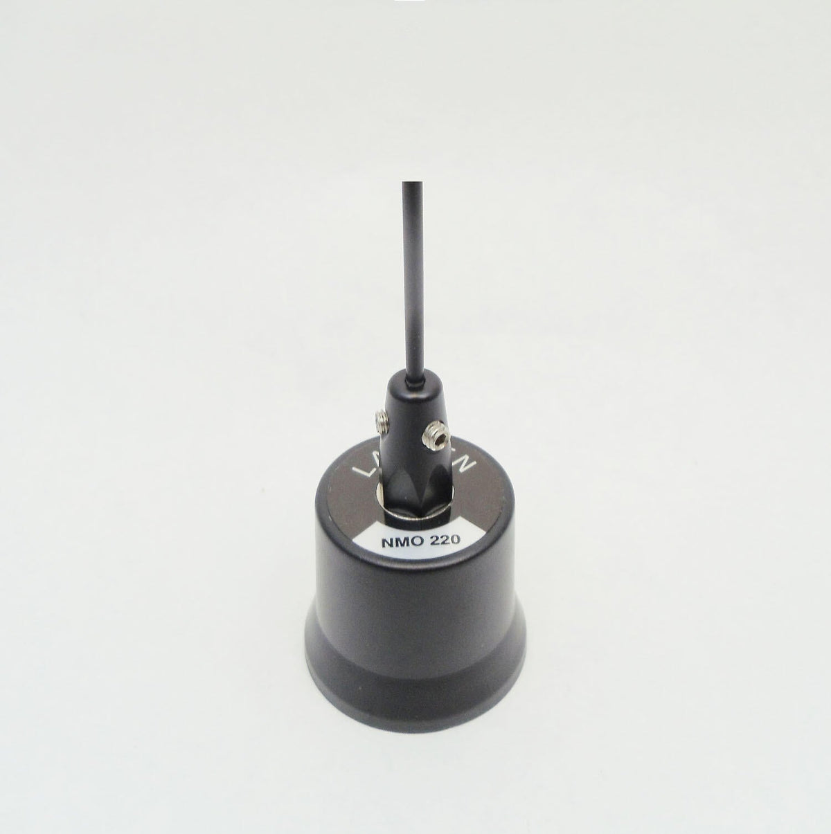 Larsen NMO220BK 220-225 Mhz 3 Db Gain 3/4" Antenna With Black Coil & .100m Diameter Black Whip Larsen