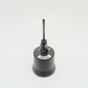 Larsen NMO220BK 220-225 Mhz 3 Db Gain 3/4" Antenna With Black Coil & .100m Diameter Black Whip Larsen
