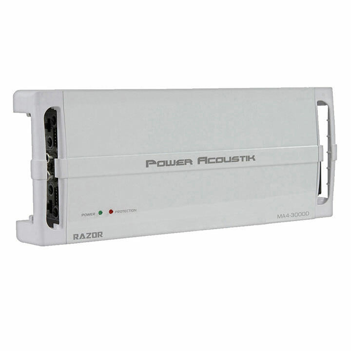 Power Acoustik MA4-3000D  Marine 4 Channel Amplifier 3000W MAX Power Acoustik