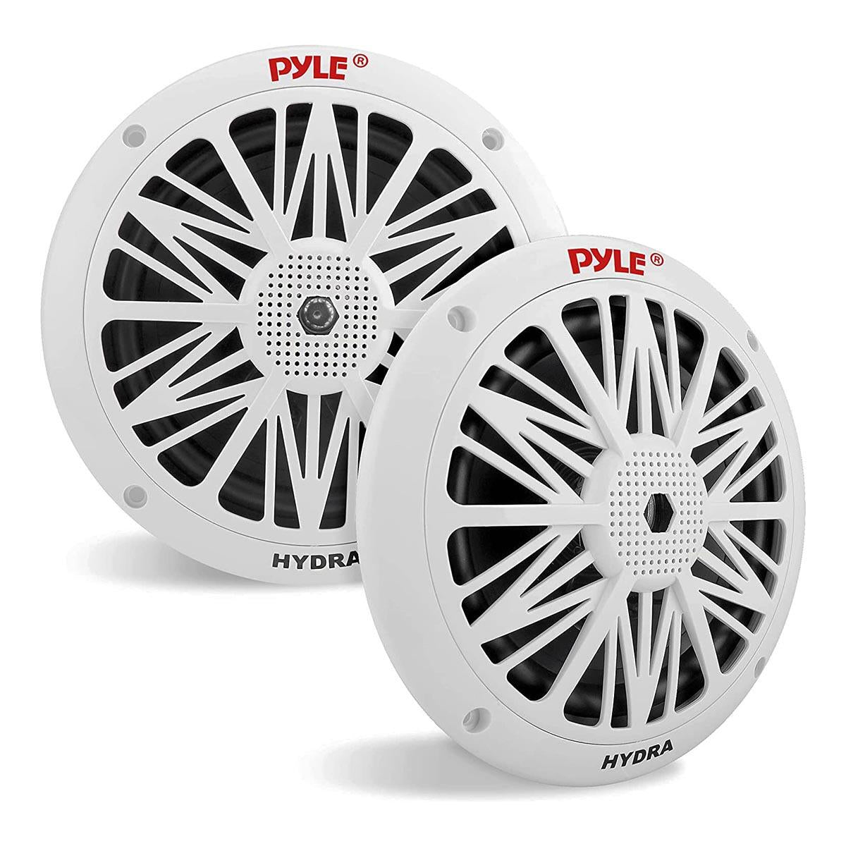Pyle PLMR62  Marine 6.5” 2-Way Speakers (White) Pyle