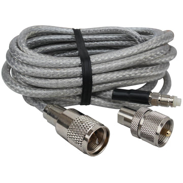 Procomm PR25S8XN13 25 Foot Dual Shield Rg8x Cable With Nip13 And Quick On Uhf Connector Procomm