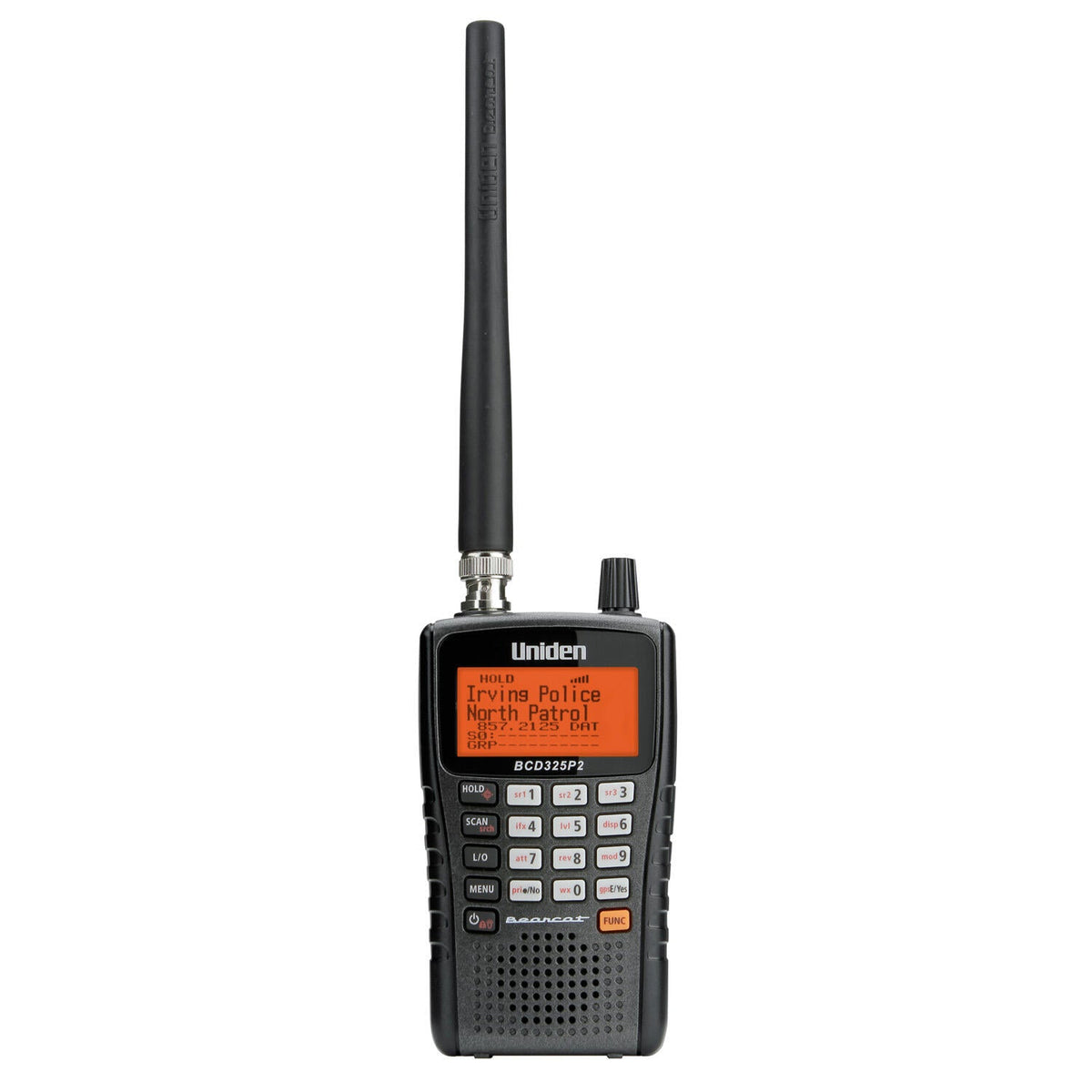 Uniden BCD325P2 25,000 Channel Narrow Band Handheld Scanner With 12 Service Searches, Trunk Tracker V & Gps Capable Uniden