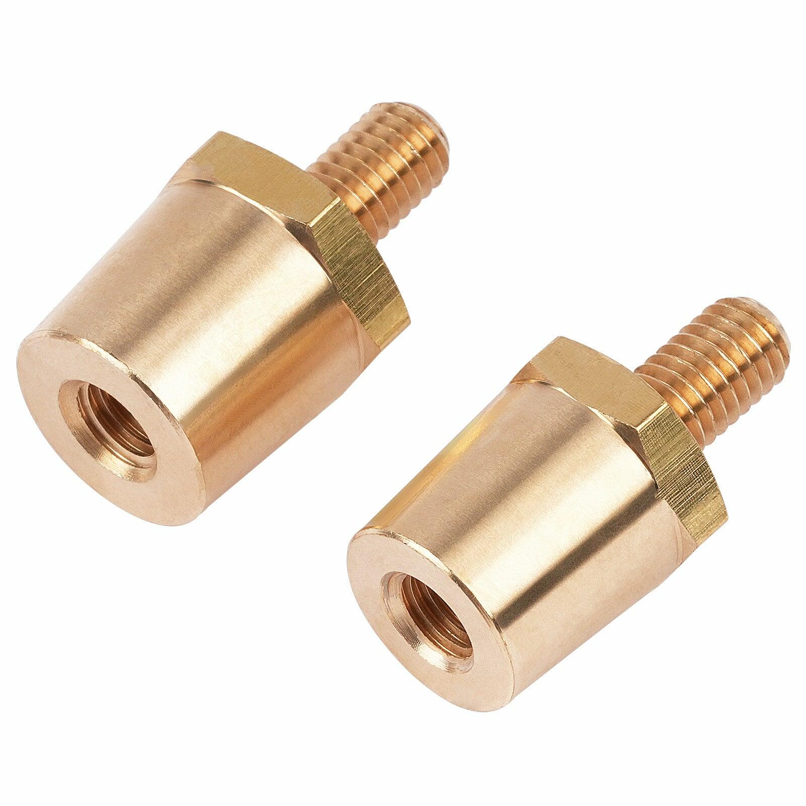 Audiopipe RBV-BTA-M8-DB M8 Battery Top Post Adapters (Pair) Audiopipe