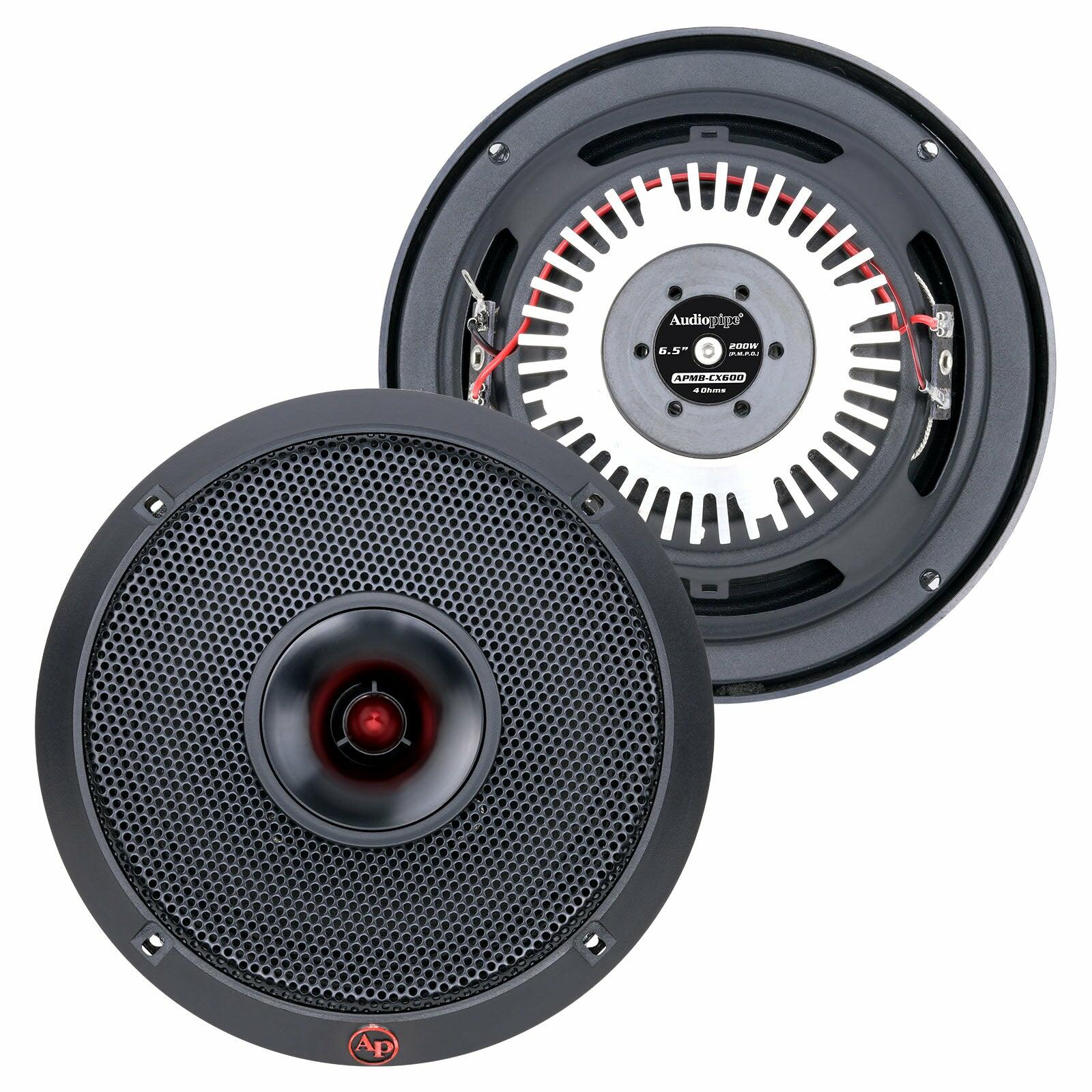 Audiopipe APMB-CX600 6.5" Dynamic Loudspeaker (APMB-CX600) (Pair) Audiopipe