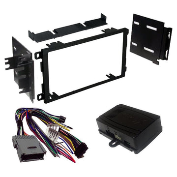 Crux DKGM-C2D Radio Replacement with Double DIN Dash Kit for GM Class II Vehicles 2002 - 2013 CRUX