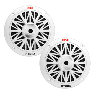 Pyle PLMR52  Marine 5.25” 2-Way Speakers (White) Pyle